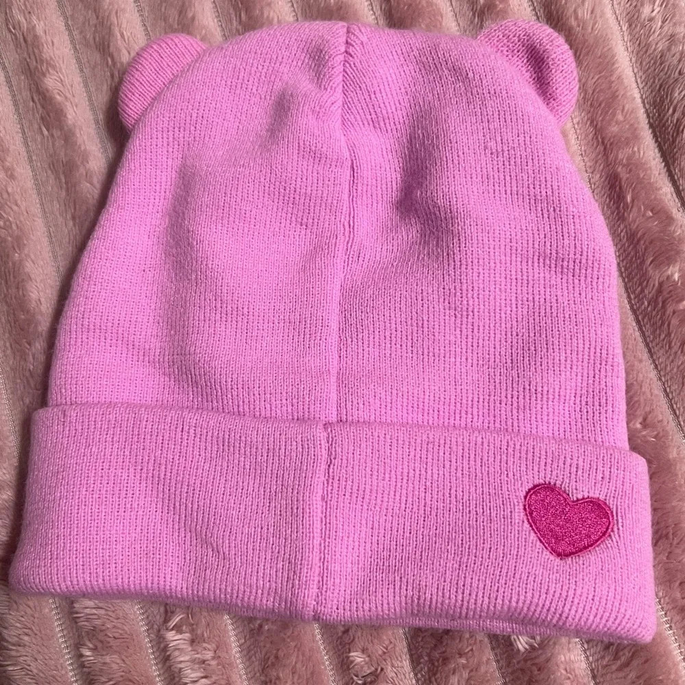 Care Bears Pink Beanie and Rainbow Bag Set - Picture 5 of 5